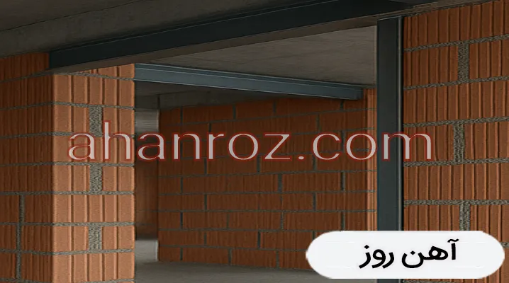 والپست آهن روز برای دیوار تیغه‌ای